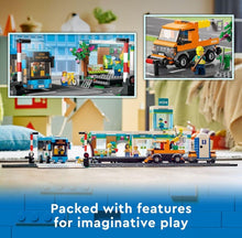 Load image into Gallery viewer, 2022 LEGO CITY: Train Station (#60335, 907pcs)