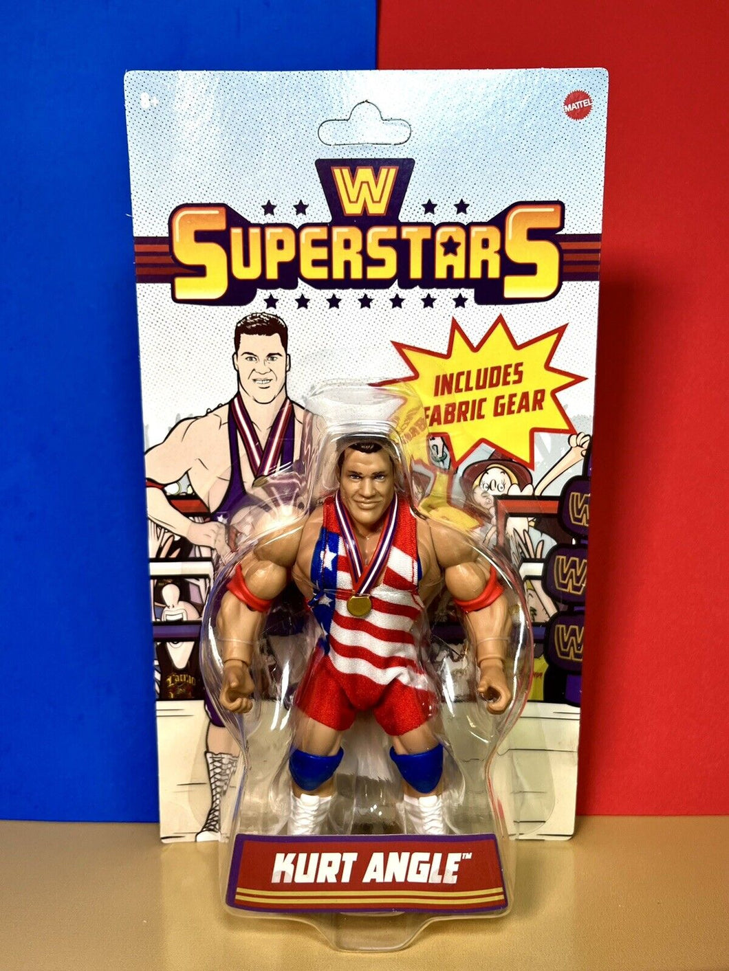 2024 Mattel - WWE Superstars Retro Series 10 Action Figure: KURT ANGLE