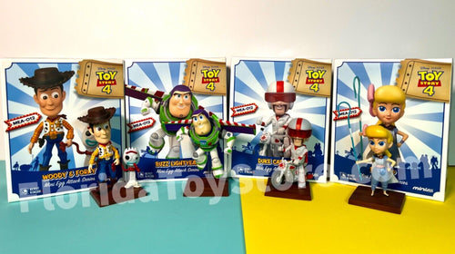 Beast Kingdom Egg Attack Bundle: WOODY, BUZZ LIGHTYEAR, DUKE KABOOM, & BO PEEP