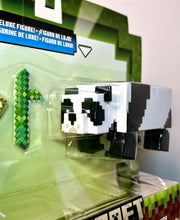 Load image into Gallery viewer, 2024 Minecraft 15th Anniversary Figure 2-Pack: JUNGLE CARTOGRAPHER &amp; PANDA