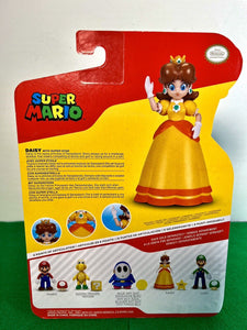 2024 JAKKS Pacific World of Nintendo Figure: PRINCESS DAISY (w/ Super Star)