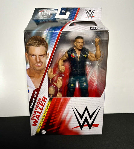 2024 WWE Elite Collection Series 107: GRAYSON WALLER (1st Time!, Chase, Damaged)