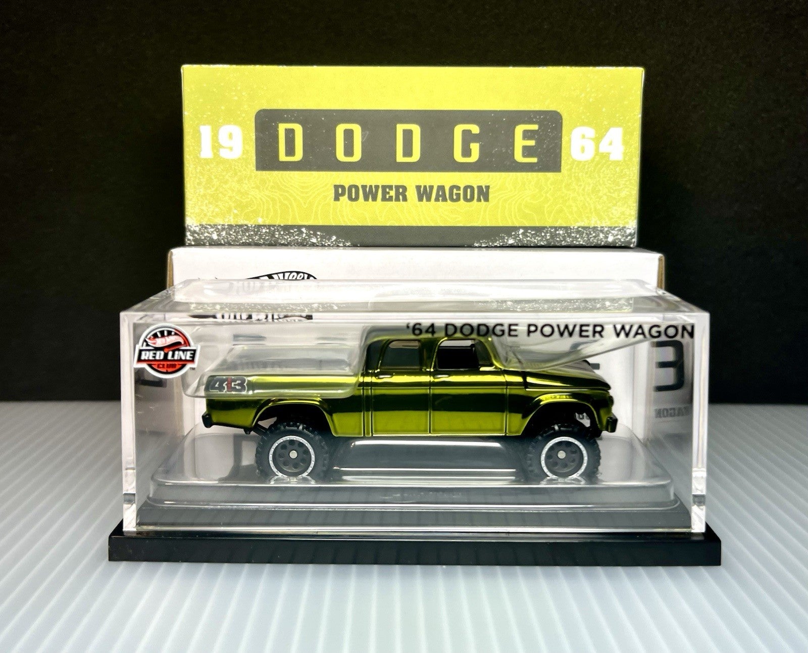 Hot Wheels RLC Redline Club Exclusive 1964 Dodge Power Wagon