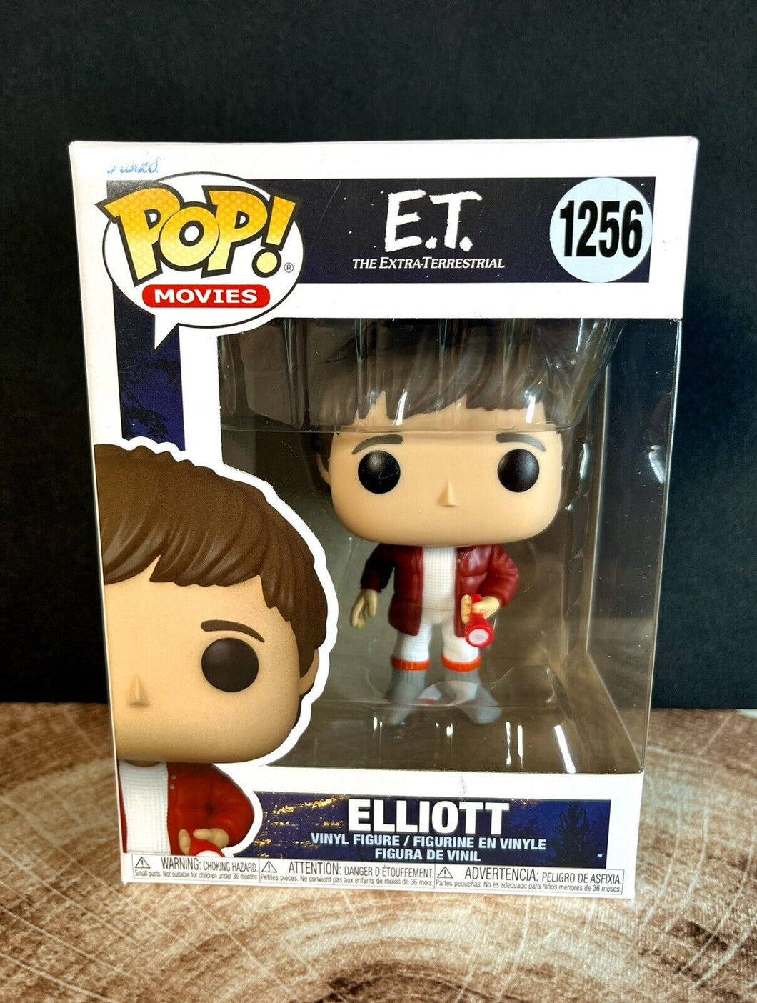 2022 Funko Pop! Movies- E.T. The Extra-Terrestrial - ELLIOTT (#1256) Figure