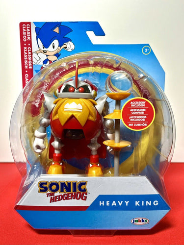 2024 JAKKS Pacific Sonic the Hedgehog Figure: CLASSIC HEAVY KING (w/ Scepter)