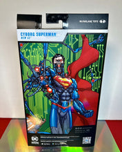 Load image into Gallery viewer, 2024 McFarlane Platinum - DC The New 52 - CYBORG SUPERMAN Action Figure