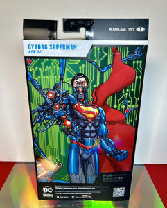 2024 McFarlane Platinum - DC The New 52 - CYBORG SUPERMAN Action Figure