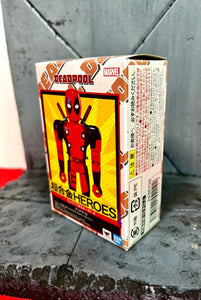 2018 Bandai Spirits Marvel Chogokin Heroes DEADPOOL 3.9in (10cm) Mini Figure