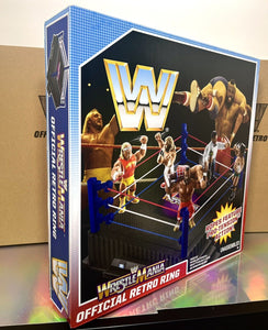 2024 Mattel Creations Exclusive - WWE/WWF Official Retro WrestleMania Ring