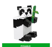 Load image into Gallery viewer, 2024 Minecraft 15th Anniversary Figure 2-Pack: JUNGLE CARTOGRAPHER &amp; PANDA