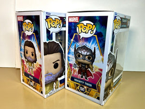 2022 Funko Pop! - Thor Love and Thunder - ZEUS (#1069) & MIGHTY THOR (#1041)