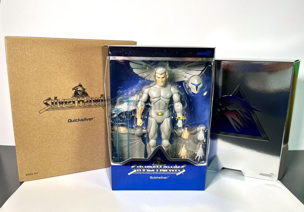 2023 Super7 Ultimates! Silverhawks - QUICKSILVER Action Figure