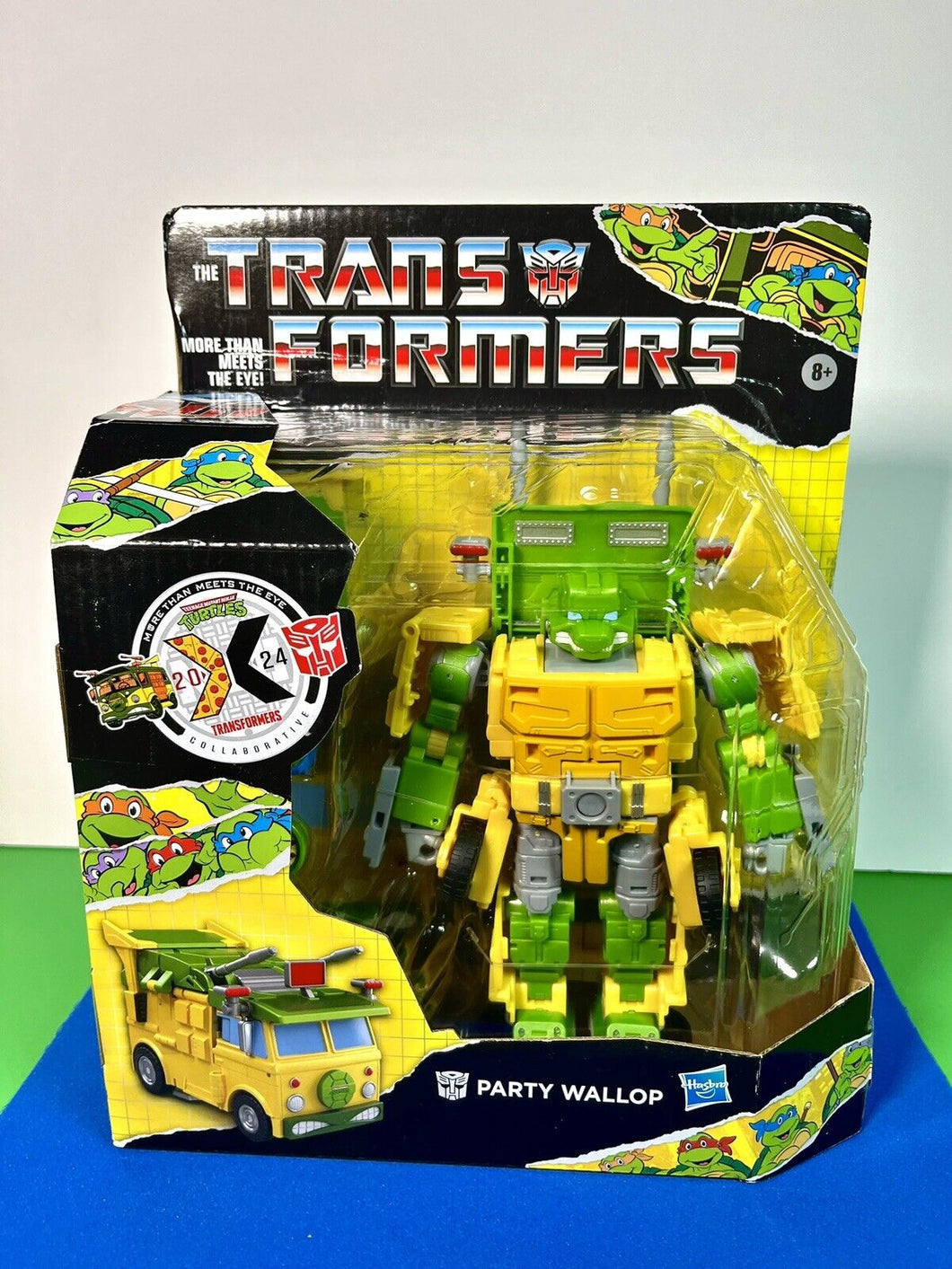 2024 Hasbro Transformers X Teenage Mutant Ninja Turtles Mashup - PARTY WALLOP