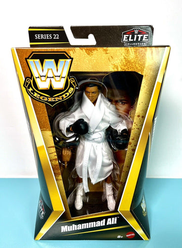 2024 WWE Elite Collection Legends Series 22 Figure: MUHAMMAD ALI (AWA 1976)
