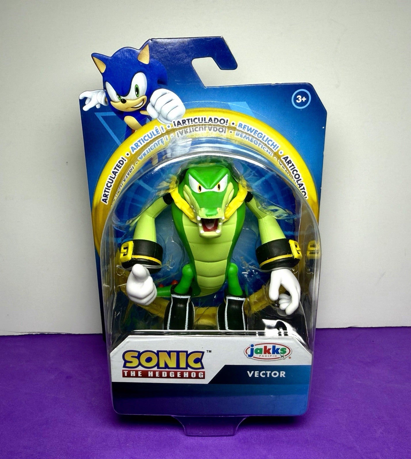 2023 JAKKS Pacific Sonic the Hedgehog 2.5in/6.35cm Figure: VECTOR