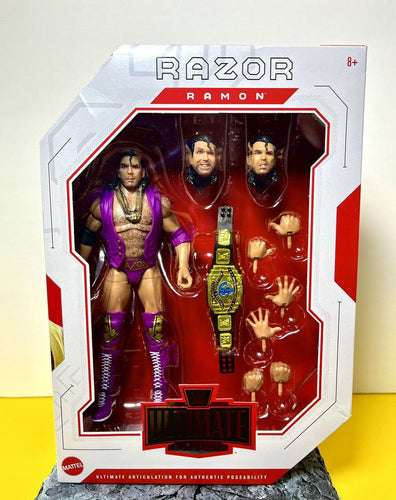 2023 WWE Ultimate Edition Series 16 Action Figure: RAZOR RAMON (Chase Variant!)