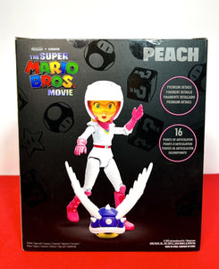 2023 JAKKS The Super Mario Bros. Movie- PEACH IN MOTORCYCLE OUTFIT Action Figure