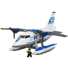 Load image into Gallery viewer, 2008 LEGO CITY: Police Pontoon Plane (#7723, 215pcs)