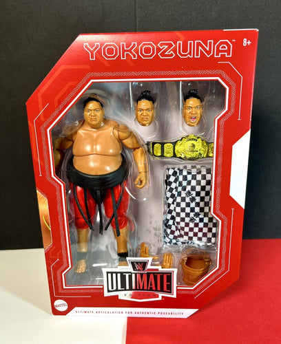 2024 WWE Ultimate Edition Legends Action Figure: YOKOZUNA (1993, WWE Champion)