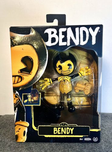 2024 JAKKS Pacific Bendy & The Ink Machine - BENDY (w/ Toy Train) Action Figure