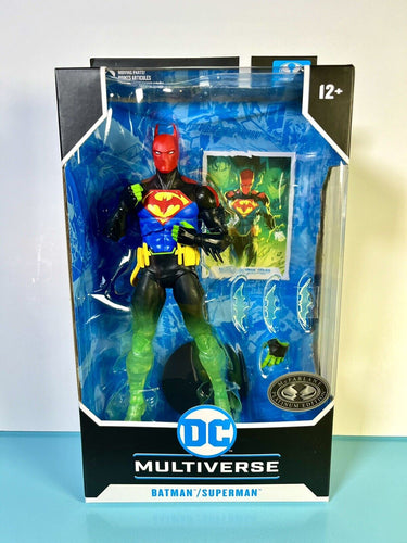 2024 McFarlane Platinum - DC Multiverse - BATMAN/SUPERMAN FUSION Action Figure