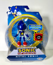 Load image into Gallery viewer, 2024 JAKKS Pacific Sonic The Hedgehog Figure: METAL SONIC (w/ Trap Spring)