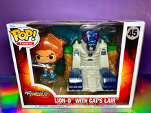 Load image into Gallery viewer, 2025 Funko Pop! Town - Thundercats (1985) - LION-O WITH CAT’S LAIR (#45)
