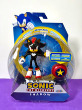 Load image into Gallery viewer, 2024 JAKKS Pacific Sonic The Hedgehog Action Figure: SHADOW (w/ Star Spring)
