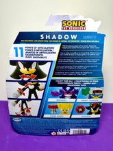 Load image into Gallery viewer, 2024 JAKKS Pacific Sonic The Hedgehog Action Figure: SHADOW (w/ Star Spring)