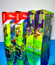 Load image into Gallery viewer, Mega Bloks / Mega Construx Nickelodeon TMNT 4pk: RAPH, MIKEY, DONNIE, &amp; LEO Sets