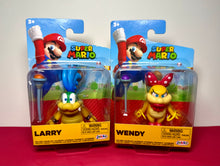 Load image into Gallery viewer, 2022 JAKKS Pacific Super Mario 2.5in Boxed Koopalings 3pk: WENDY, LARRY &amp; LUDWIG