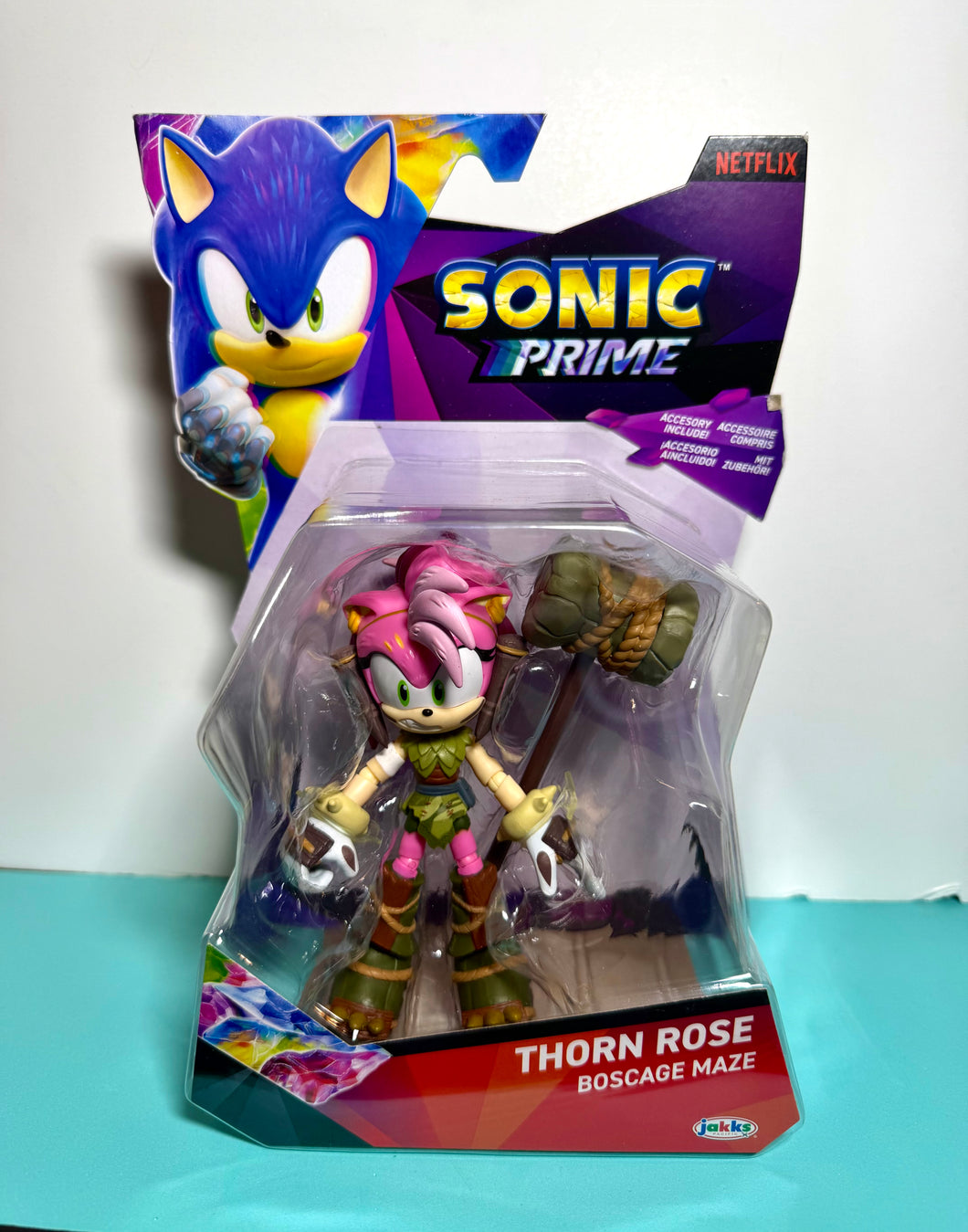 2023 JAKKS Pacifc Sonic Prime [Netflix] Figure: THORN ROSE