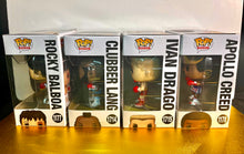Load image into Gallery viewer, Funko Pop! Movies - Rocky 3-Pack: IVAN DRAGO, ROCKY BALBOA, &amp; CLUBBER LANG