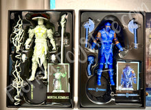 Load image into Gallery viewer, McFarlane Toys Mortal Kombat 2pk: MK11 SUB-ZERO &amp; MK1 RAIDEN (Glow in the Dark)