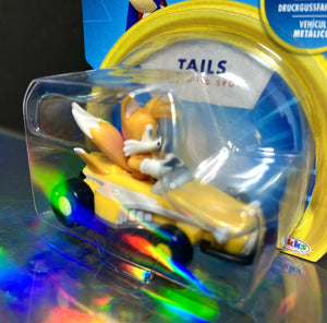 2021 JAKKS Sonic the Hedgehog 30th Anniversary Car - TAILS in WHIRLWIND SPORT