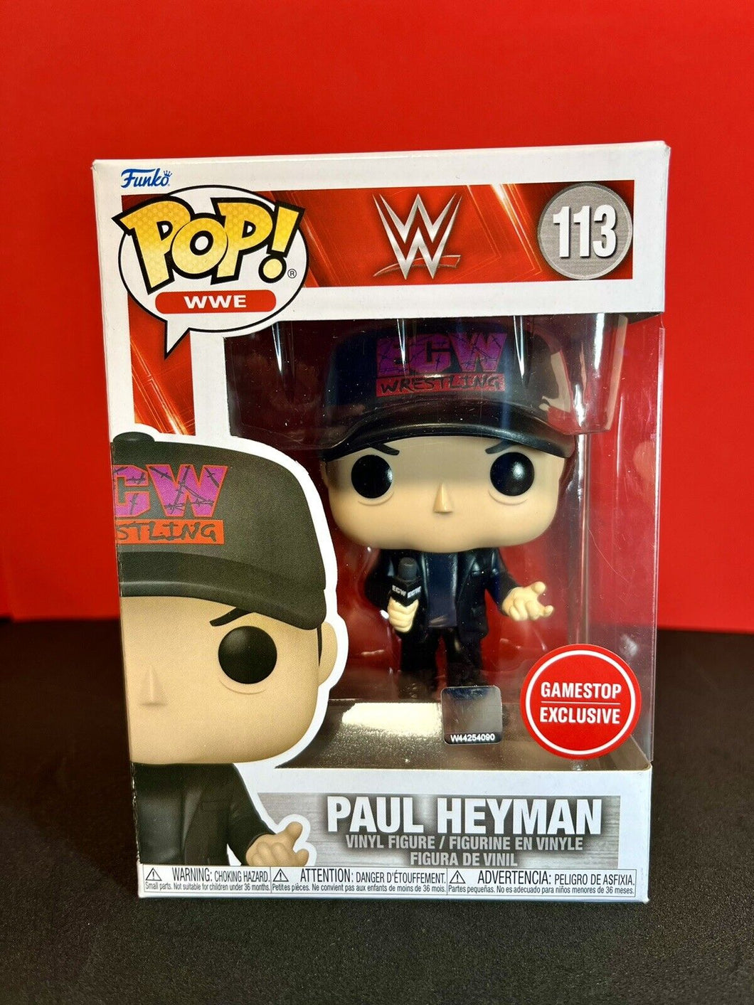 2023 Funko Pop! WWE - PAUL HEYMAN (ECW; Paul E. Dangerously - #113) - EXCLUSIVE!