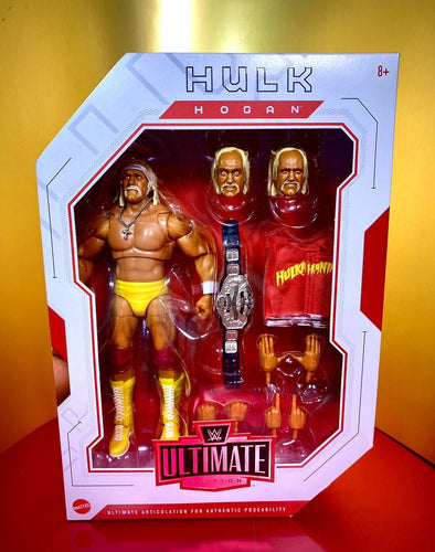 2022 WWE Ultimate Edition Series 13 Action Figure: HULK HOGAN (Wrestlemania 1)