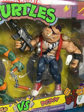 Load image into Gallery viewer, 2021 Playmates Toys- Teenage Mutant Ninja Turtles 2 Pack - Michelangelo vs Bebop