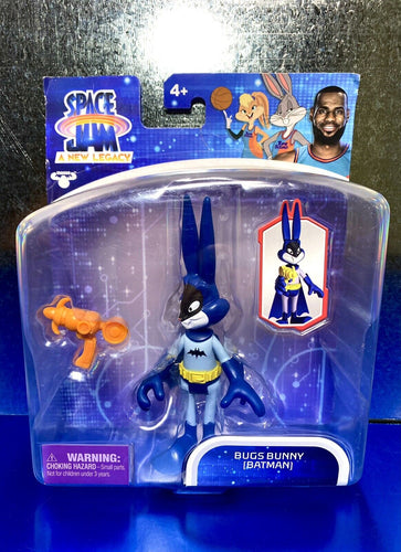 2021 Moose Toys - Space Jam: A New Legacy - BUGS BUNNY as BATMAN Action Figure