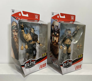 2020 WWE Elite Collection Series 80 2-Pack: ERIK & IVAR (THE VIKING/WAR RAIDERS)