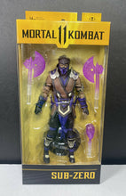 Load image into Gallery viewer, 2021 McFarlane Toys Mortal Kombat 11 Action Figure: SUB-ZERO (Winter Purple)