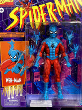 Load image into Gallery viewer, 2021 Hasbro Marvel Comics Legends Series Retro: WEB-MAN (INVERTED DESIGN!)