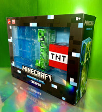 Load image into Gallery viewer, 2022 Mattel Minecraft - DIAMOND LEVEL CREEPER Collector Figure