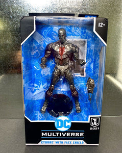 McFarlane DC Multiverse - JL: Snyder’s Cut - CYBORG w/ Face Shield (Exclusive)