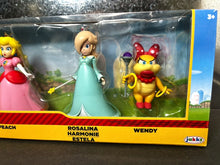 Load image into Gallery viewer, 2022 JAKKS Super Mario 5-Figure Pack - Toadette, Daisy, Peach, Rosalina, Wendy