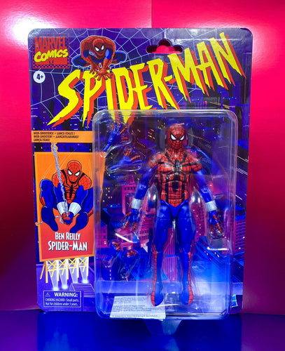 2022 Hasbro Marvel Comics Legends Series Retro Figure: BEN REILLY SPIDER-MAN