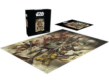 Load image into Gallery viewer, Star Wars Fine Art Collection: Scum And Villainy Bounty Hunters Puzzle (100pcs)