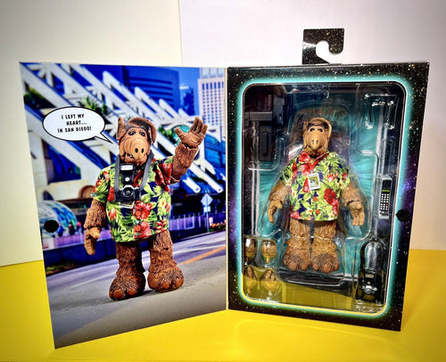 2023 NECA Ultimate SDCC Exclusive Action Figure - ALF (MelMac Cosmic Con)