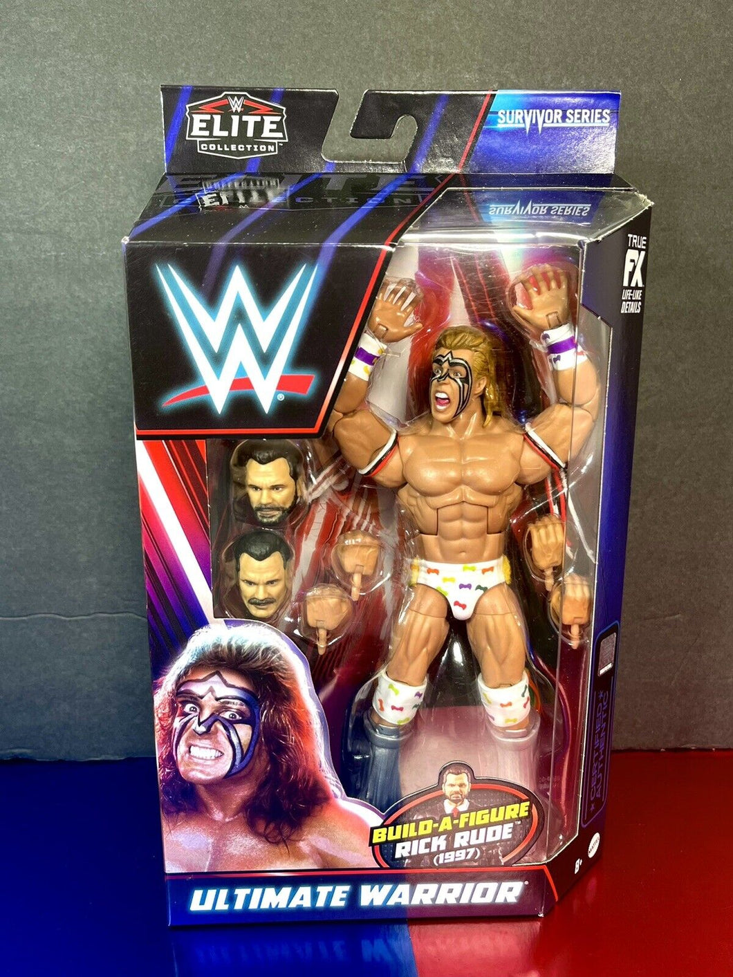 2022 WWE Elite Collection Survivor Series Action Figure: ULTIMATE WARRIOR (1990)