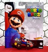 Load image into Gallery viewer, 2023 Hot Wheels The Super Mario Bros. Movie - MARIO (Mario Kart) Diecast Car